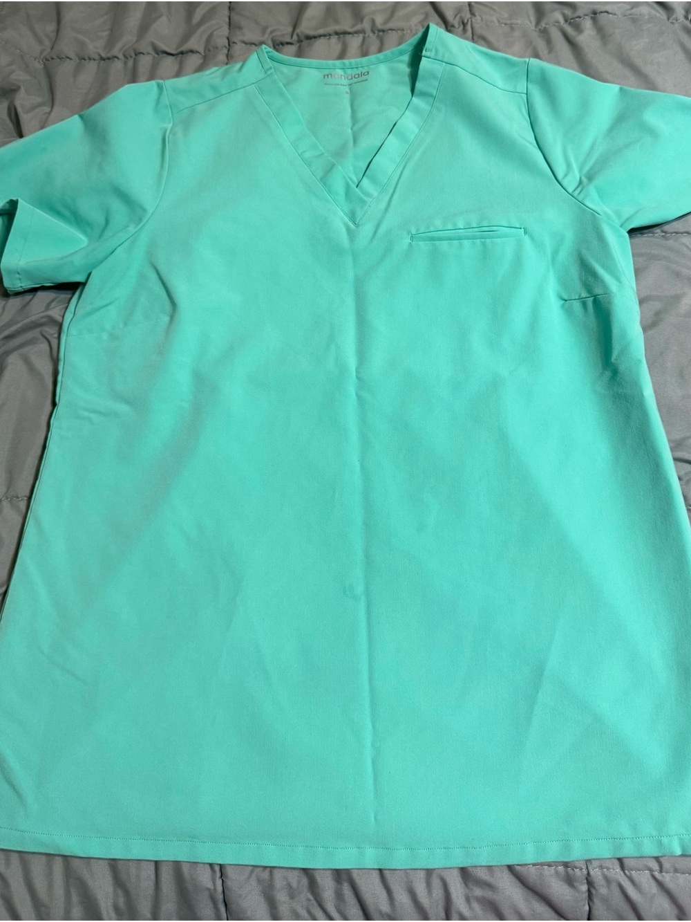 Maternity One Pocket Top Seaglass Mandala